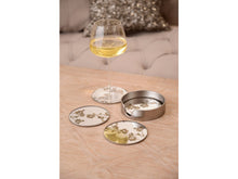 Load image into Gallery viewer, Vienna Antique Gold Set Of 2 Blossom Trays