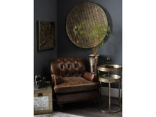 Load image into Gallery viewer, Vienna Antique Gold Diamond Set Of 2 Side Tables