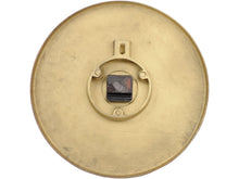 Load image into Gallery viewer, Antique Gold Starburst Aluminium Wall Clock