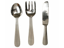 Load image into Gallery viewer, Aluminium Cutlery Set Wall Hanging
