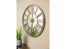 Load image into Gallery viewer, Oversize Skeleton Mirror Wall Clock
