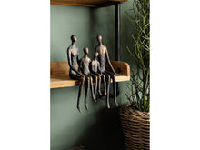 Load image into Gallery viewer, Sitting Family Of Four Shelf Sculpture
