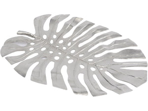 Monstera Leaf Aluminium Platter