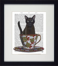 Load image into Gallery viewer, Funky Cat Framed Prints in Nine Different Designs

