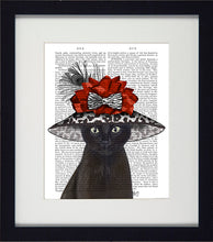 Load image into Gallery viewer, Funky Cat Framed Prints in Nine Different Designs
