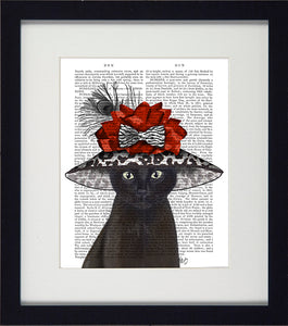 Funky Cat Framed Prints in Nine Different Designs