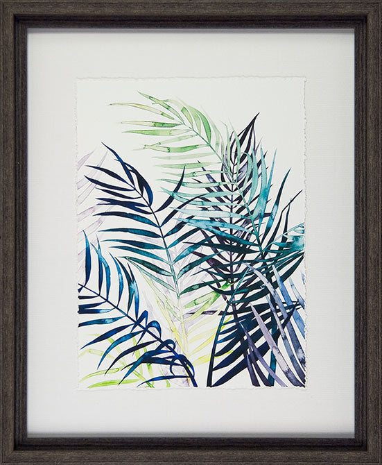 Twilight Palms by Grace Popp, Framed Prints