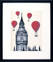 Load image into Gallery viewer, Iconic Buildings with Red Balloons

