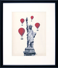 Load image into Gallery viewer, Iconic Buildings with Red Balloons
