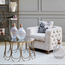 Load image into Gallery viewer, Velvet Crane Print Cushion
