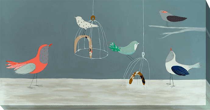 Happy Aviary by Fay Shoesmith