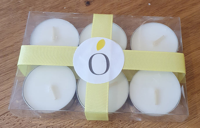 Six Pack of Scented Tealights